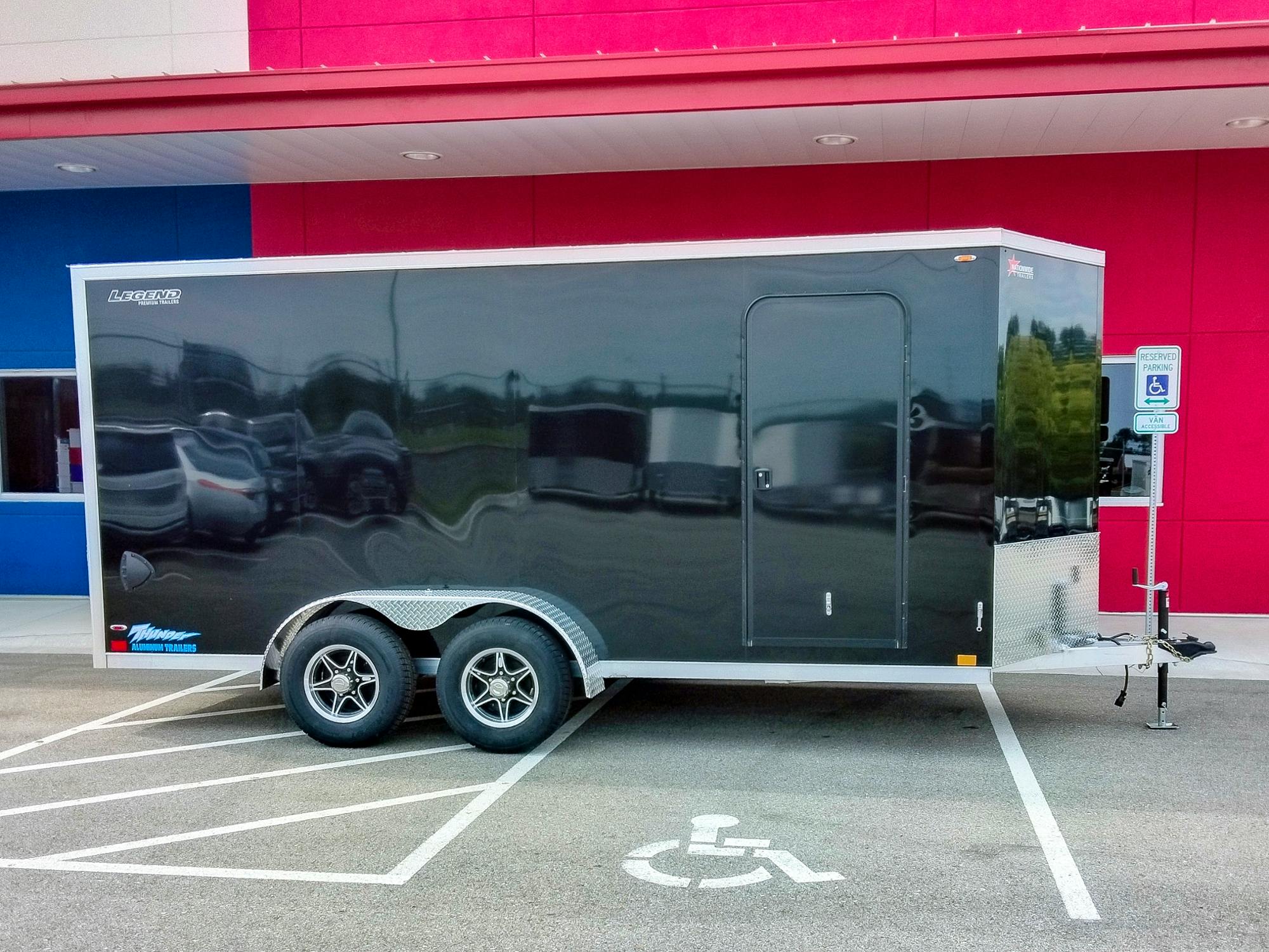 Legend 7'x16' Enclosed Cargo Trailer w/ Rear Ramp Door (C2) - Image 2