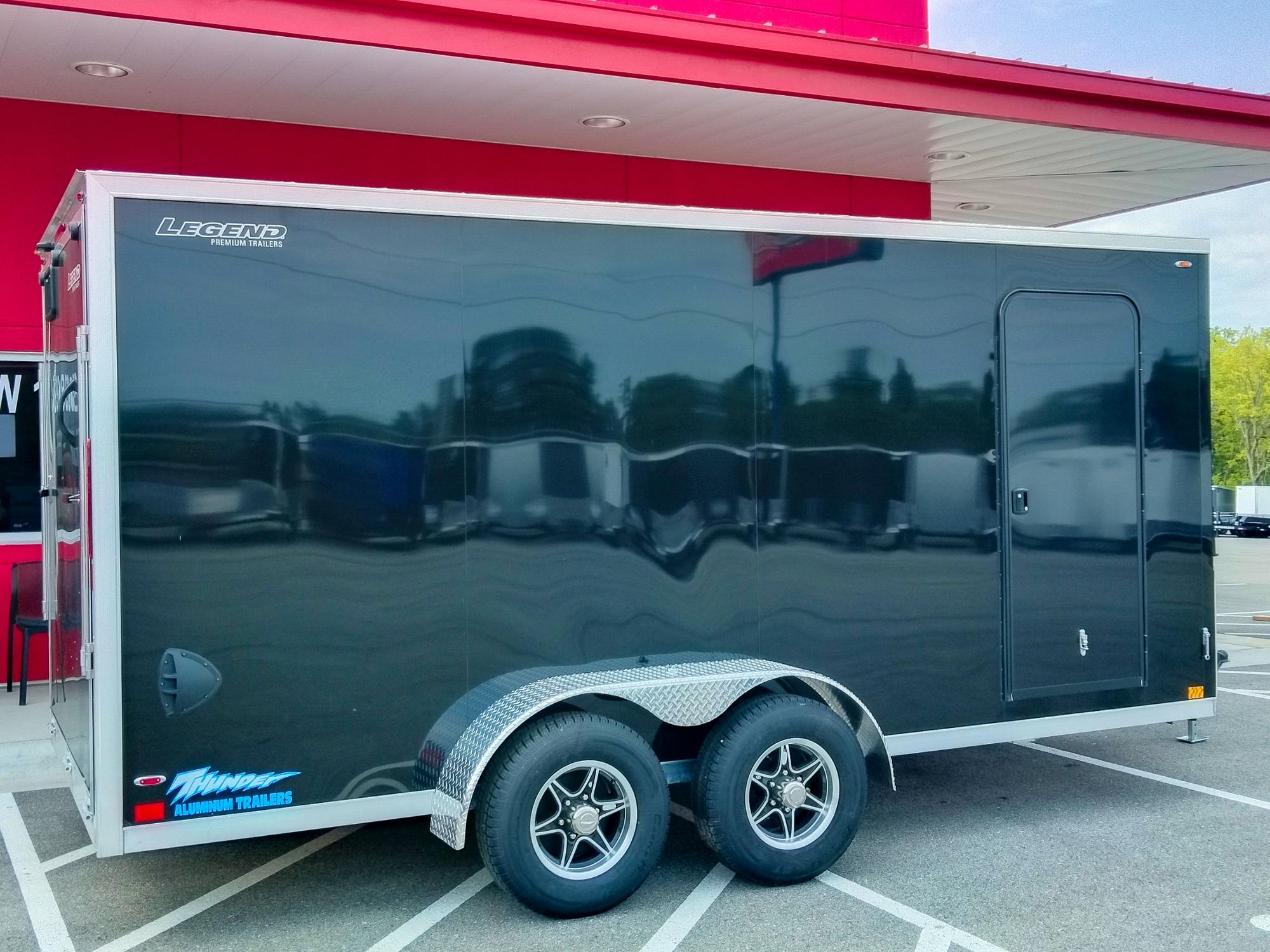 Legend 7'x16' Enclosed Cargo Trailer w/ Rear Ramp Door (C2) - Image 3