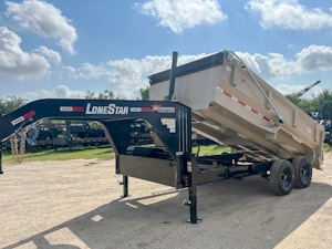 LoneStar 14'x83" Telescopic Dump Trailer w/ 3' Sides (DT)