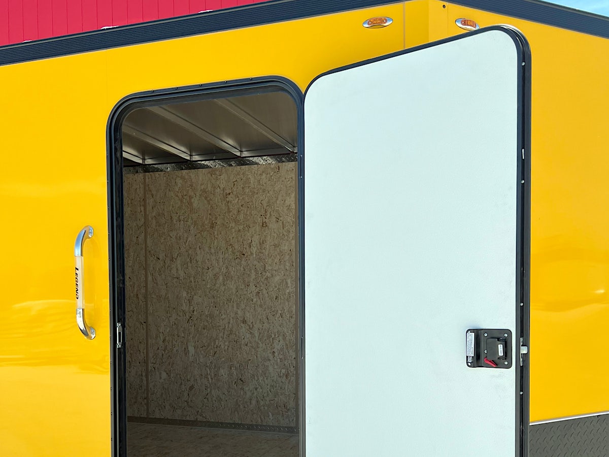 Legend 7'x16' Enclosed Cargo Trailer w/ Rear Ramp Door (C2) - Image 9
