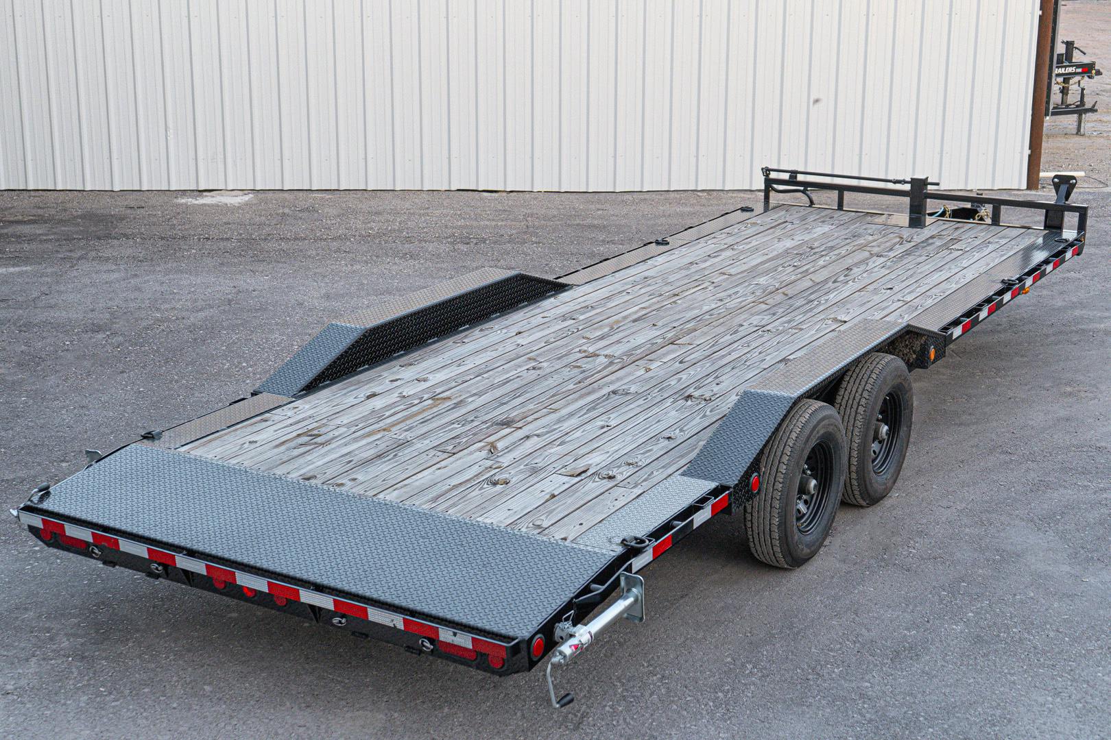 PJ Trailers 24'x102" 6" Channel Super-Wide Equipment Trailer (B6) - Stock #71643 - Image 14 of 17