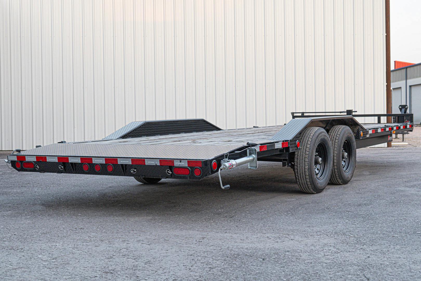 PJ Trailers 24'x102" 6" Channel Super-Wide Equipment Trailer (B6) - Stock #71643 - Image 16 of 17