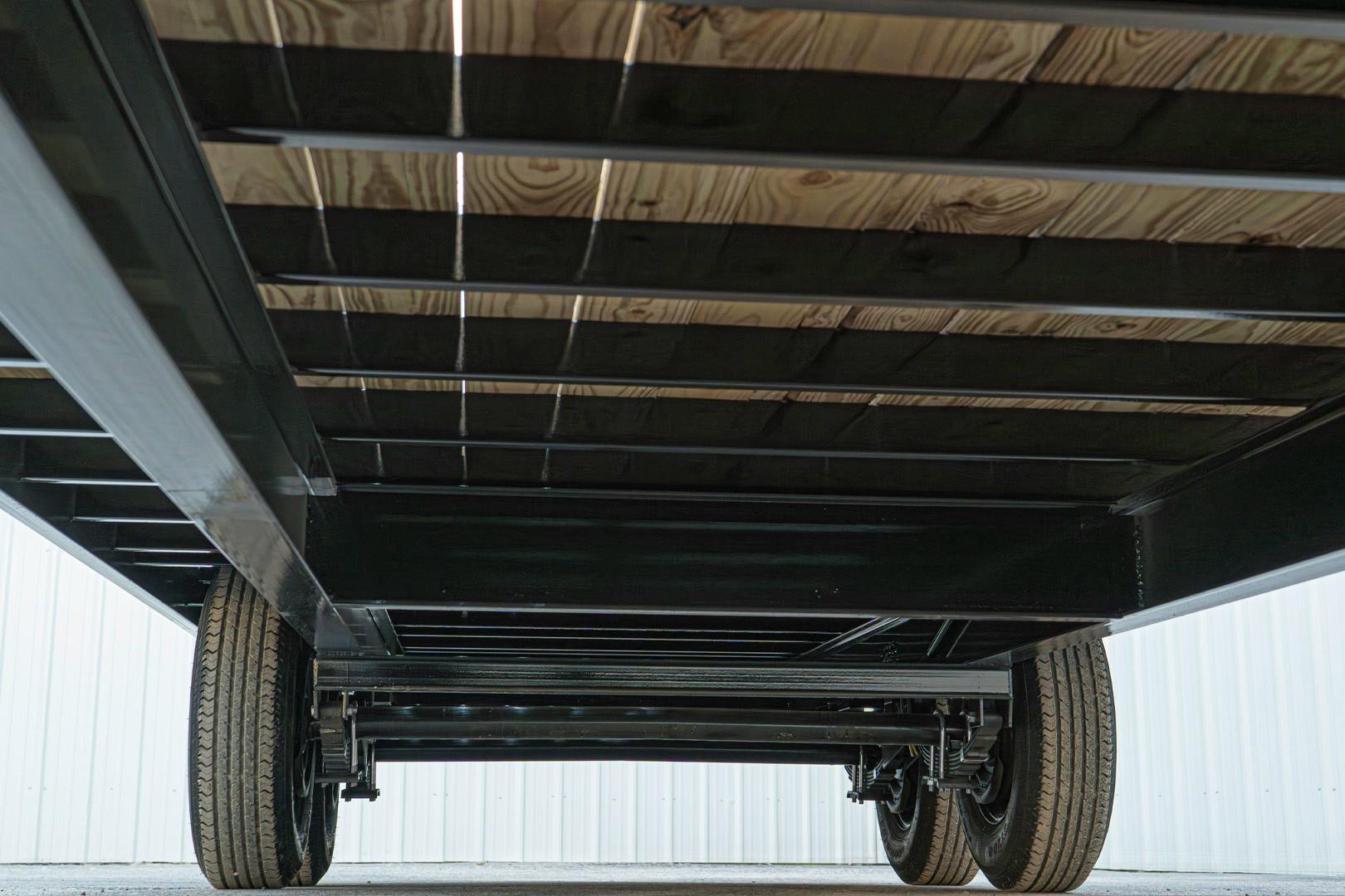 PJ Trailers 24'x102" 8" I-Beam Deckover Flatbed Trailer (F8) - Stock #71645 - Image 7 of 13