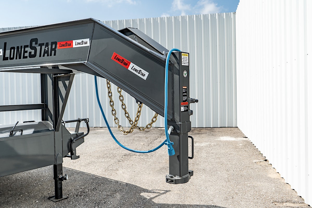 LoneStar 32'x102" Gooseneck Low Pro Flatbed Trailer w/ Duals (LD) - Image 8