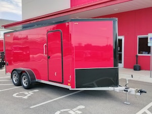 Legend 7'x16' Enclosed Cargo Trailer w/ Rear Ramp Door (C2)