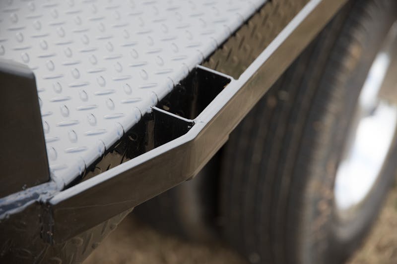 CM Truck Beds RD 112 97 60 34 Steel Flatdeck Truck Body