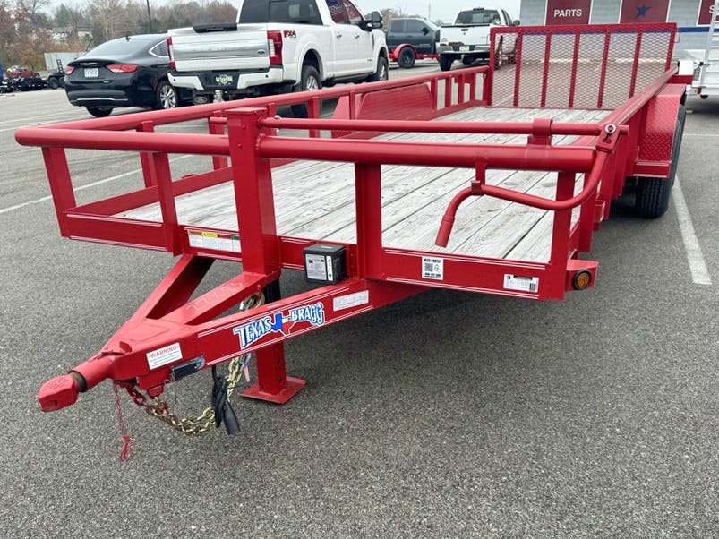 Texas Bragg 22'x83" Utility Trailer w/ 2' Dovetail & 3' Gate (U2) - Image 4