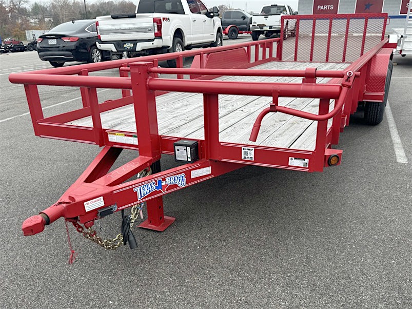 Texas Bragg 22'x83" Utility Trailer w/ 2' Dovetail & 3' Gate (U2) - Image 4