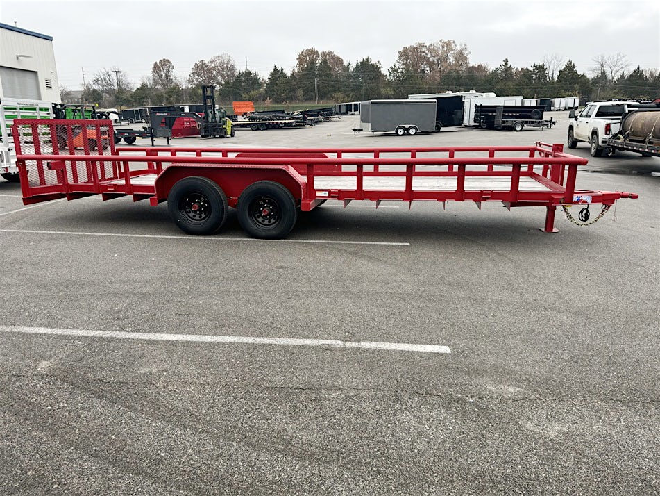 Texas Bragg 22'x83" Utility Trailer w/ 2' Dovetail & 3' Gate (U2) - Image 6