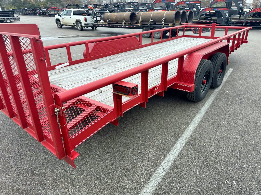 Texas Bragg 22'x83" Utility Trailer w/ 2' Dovetail & 3' Gate (U2) - Image 7
