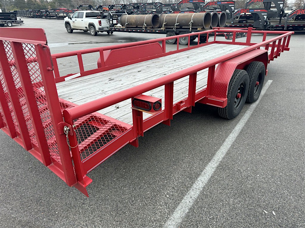 Texas Bragg 22'x83" Utility Trailer w/ 2' Dovetail & 3' Gate (U2) - Image 7
