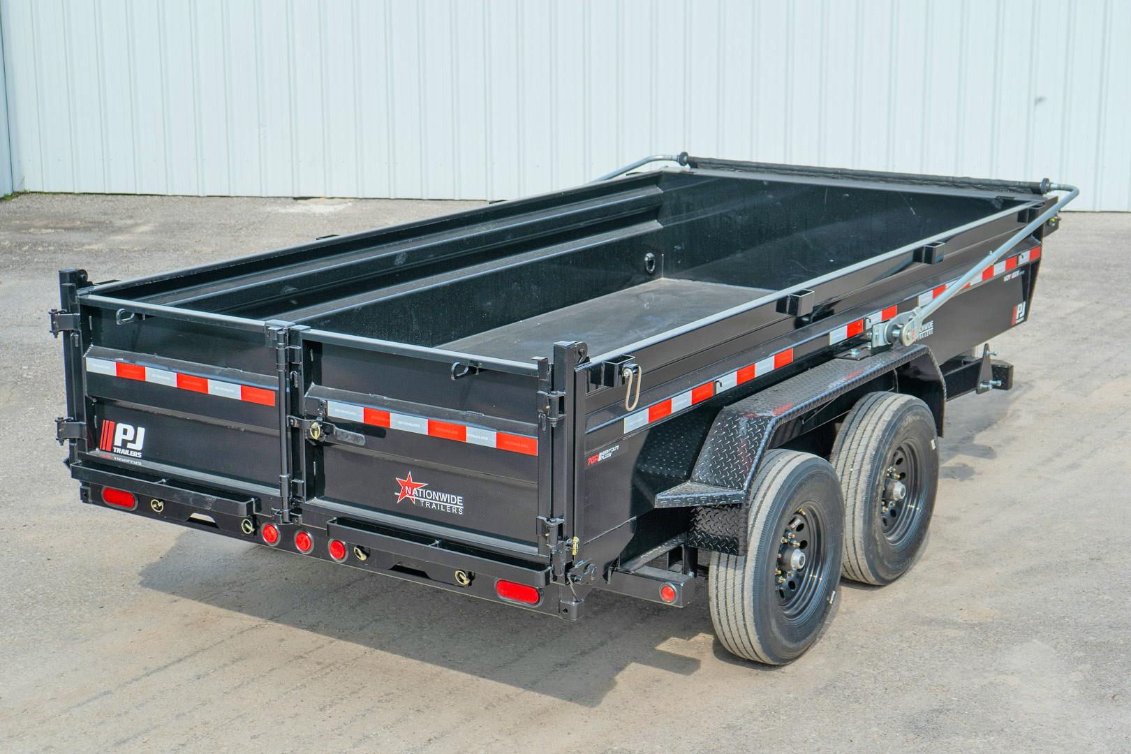 PJ Trailers 14'x83" Voyager Dump Trailer w/ 2' Sides (DV) - Image 18