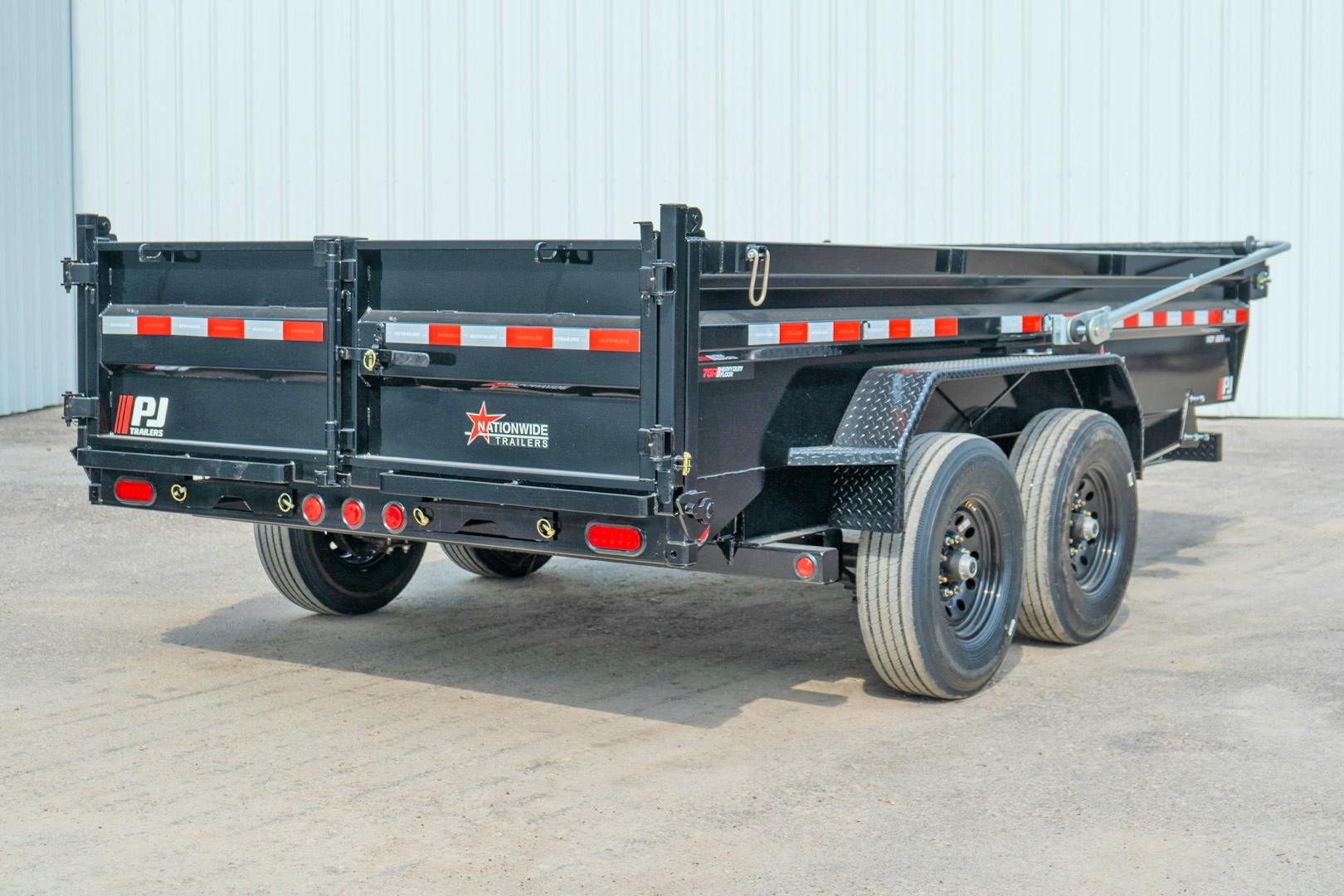 PJ Trailers 14'x83" Voyager Dump Trailer w/ 2' Sides (DV) - Image 19