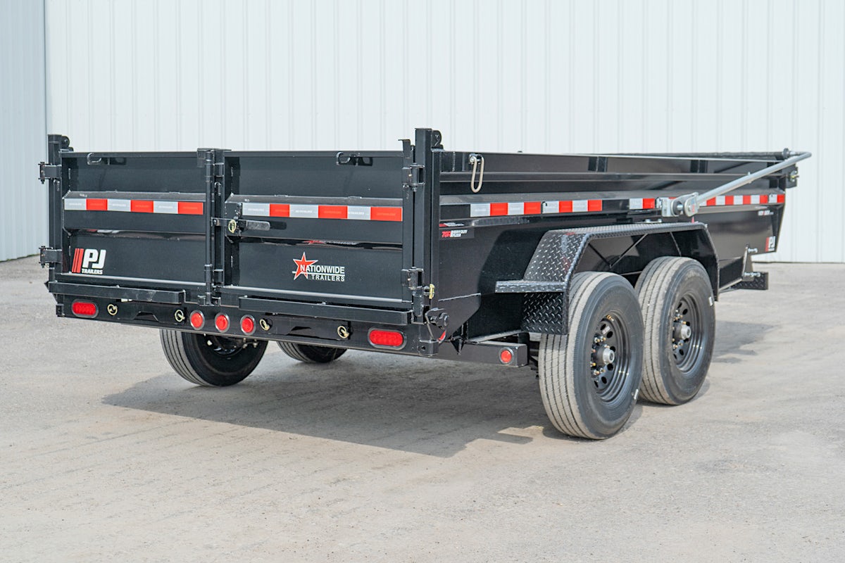 PJ Trailers 14'x83" Voyager Dump Trailer w/ 2' Sides (DV) - Image 19