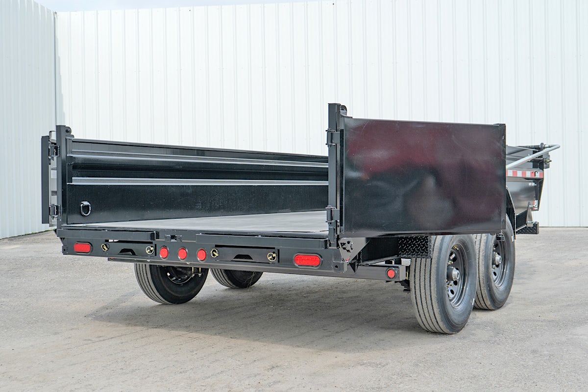 PJ Trailers 14'x83" Voyager Dump Trailer w/ 2' Sides (DV) - Image 21