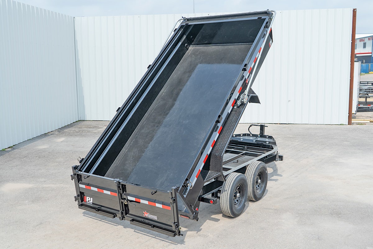 PJ Trailers 14'x83" Voyager Dump Trailer w/ 2' Sides (DV) - Image 23