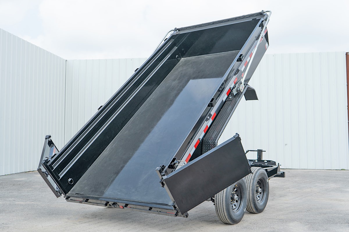 PJ Trailers 14'x83" Voyager Dump Trailer w/ 2' Sides (DV) - Image 27