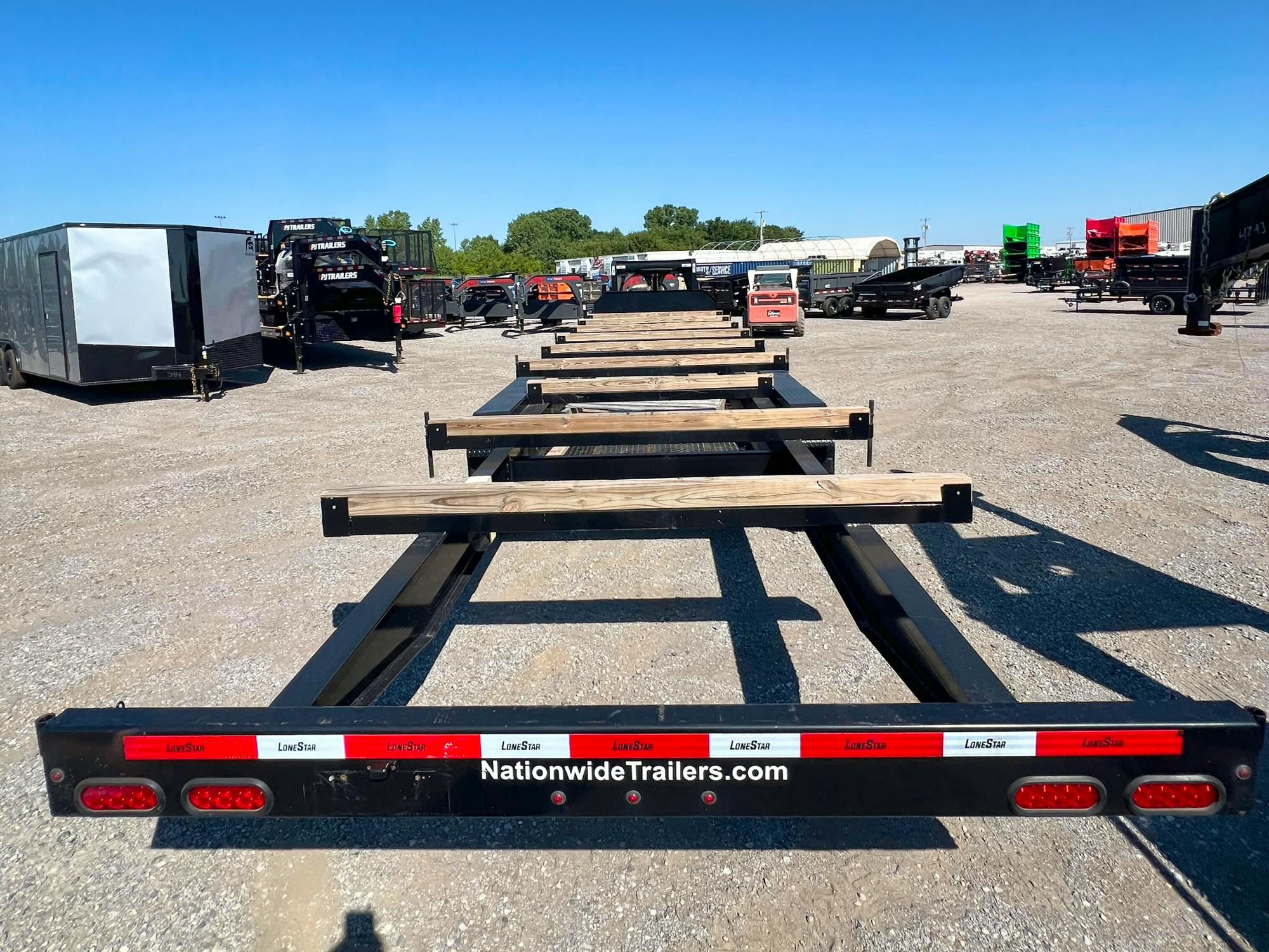 LoneStar USED 40'x96' Gooseneck Pipehauler Trailer - Stock #72078 - Image 5 of 5