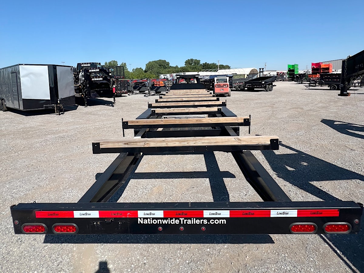 LoneStar USED 40'x96' Gooseneck Pipehauler Trailer - Image 5