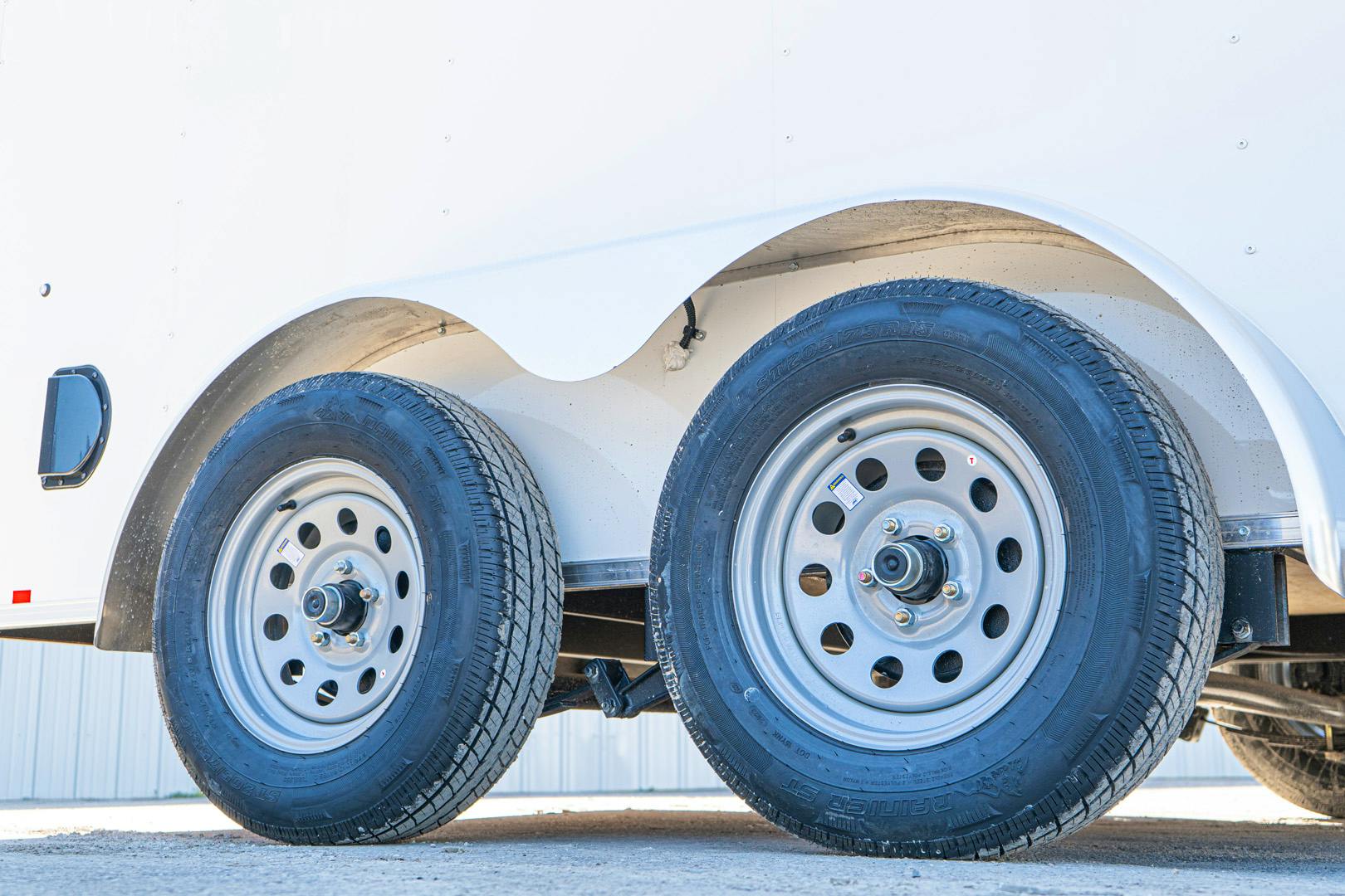 Compass 7'x14' Enclosed Cargo Trailer w/ Rear Ramp Door (C2) - Image 9