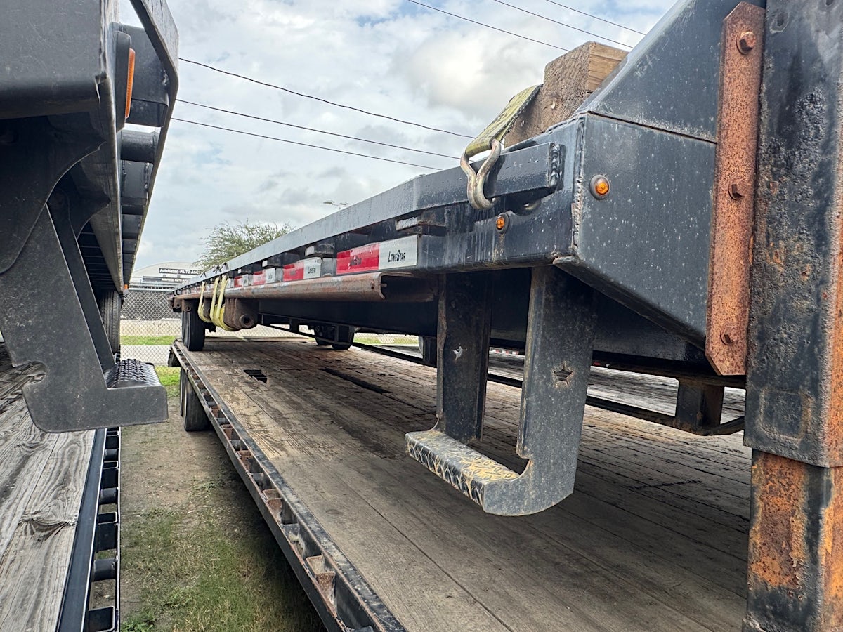 LoneStar 40'x102" Gooseneck Lo-Pro Flatbed Trailer w/ Singles (LS) - Image 3