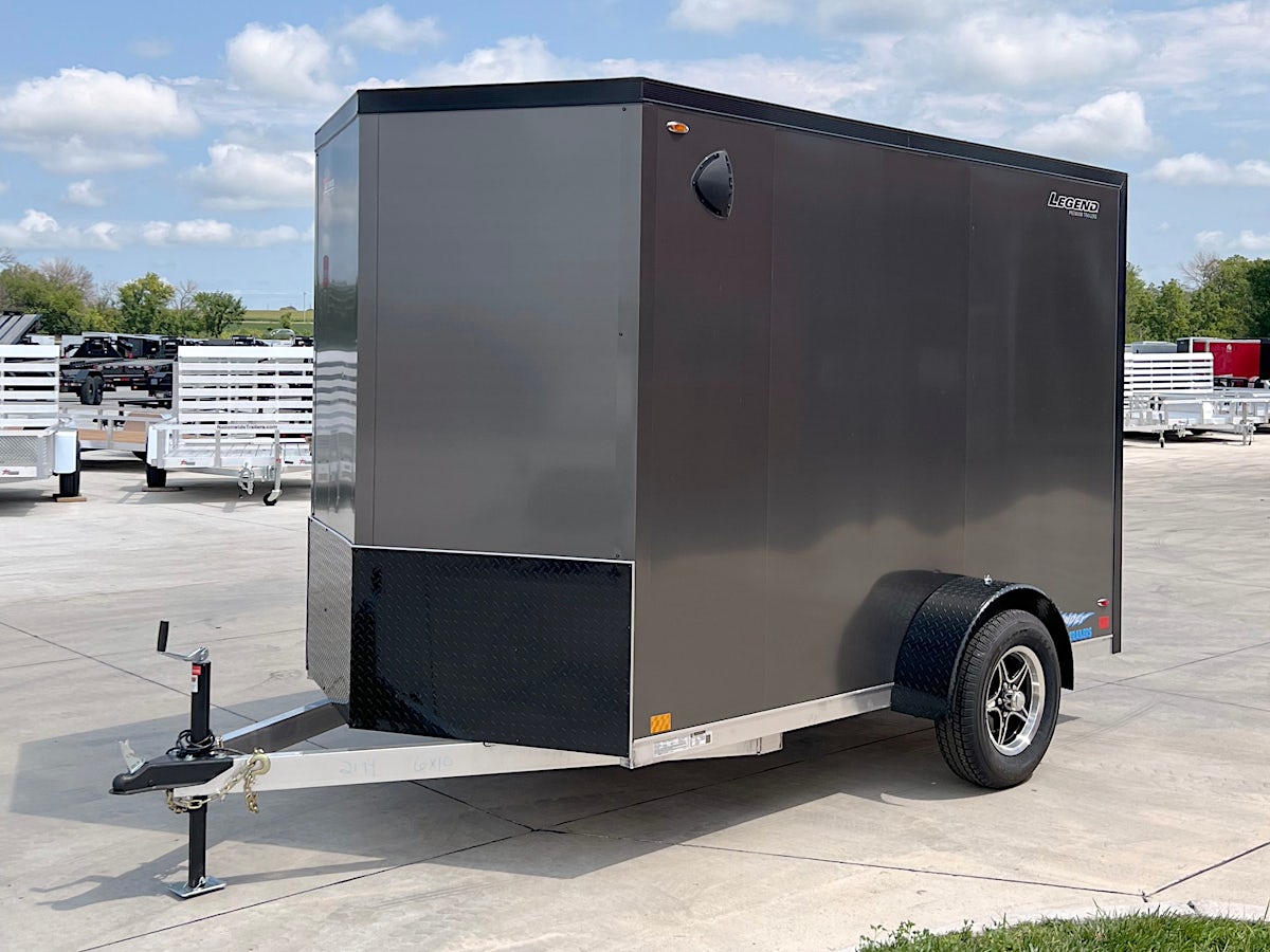 Legend 6'x10' Enclosed Cargo Trailer w/ Rear Ramp Door (C1) - Image 2
