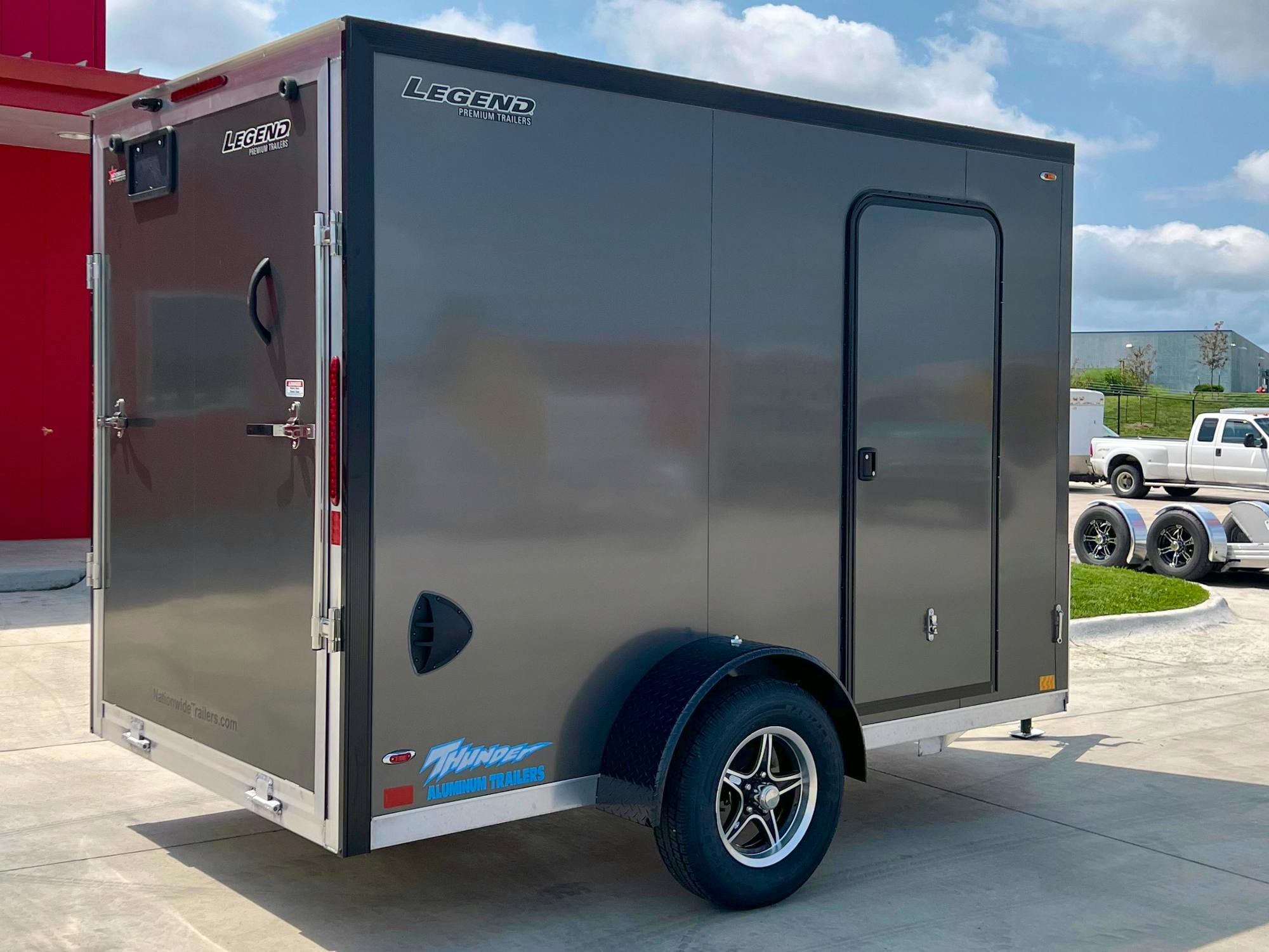 Legend 6'x10' Enclosed Cargo Trailer w/ Rear Ramp Door (C1) - Image 3