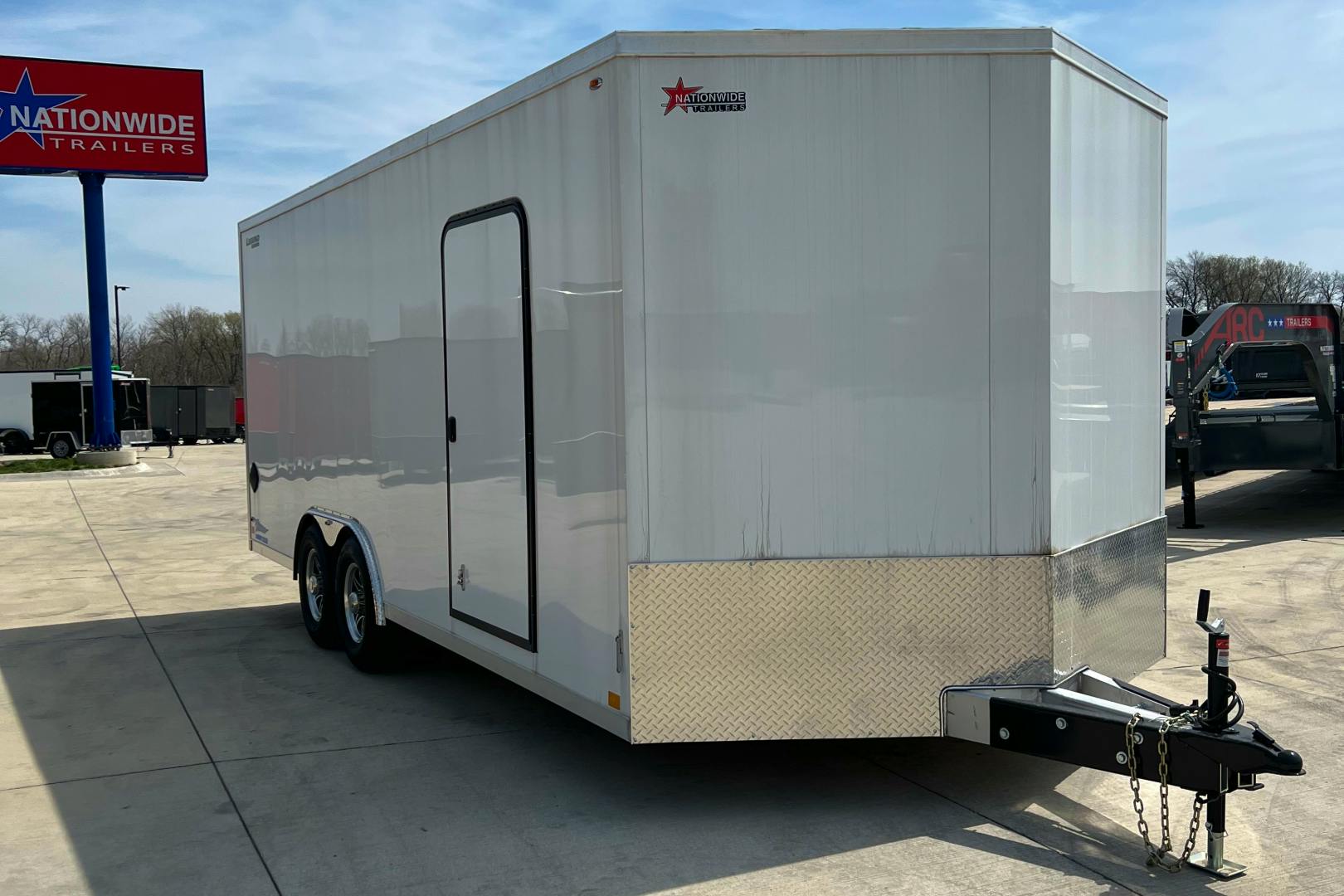Legend 8'x20' Enclosed Cargo Trailer w/ Rear Ramp Door (C2) - Image 1