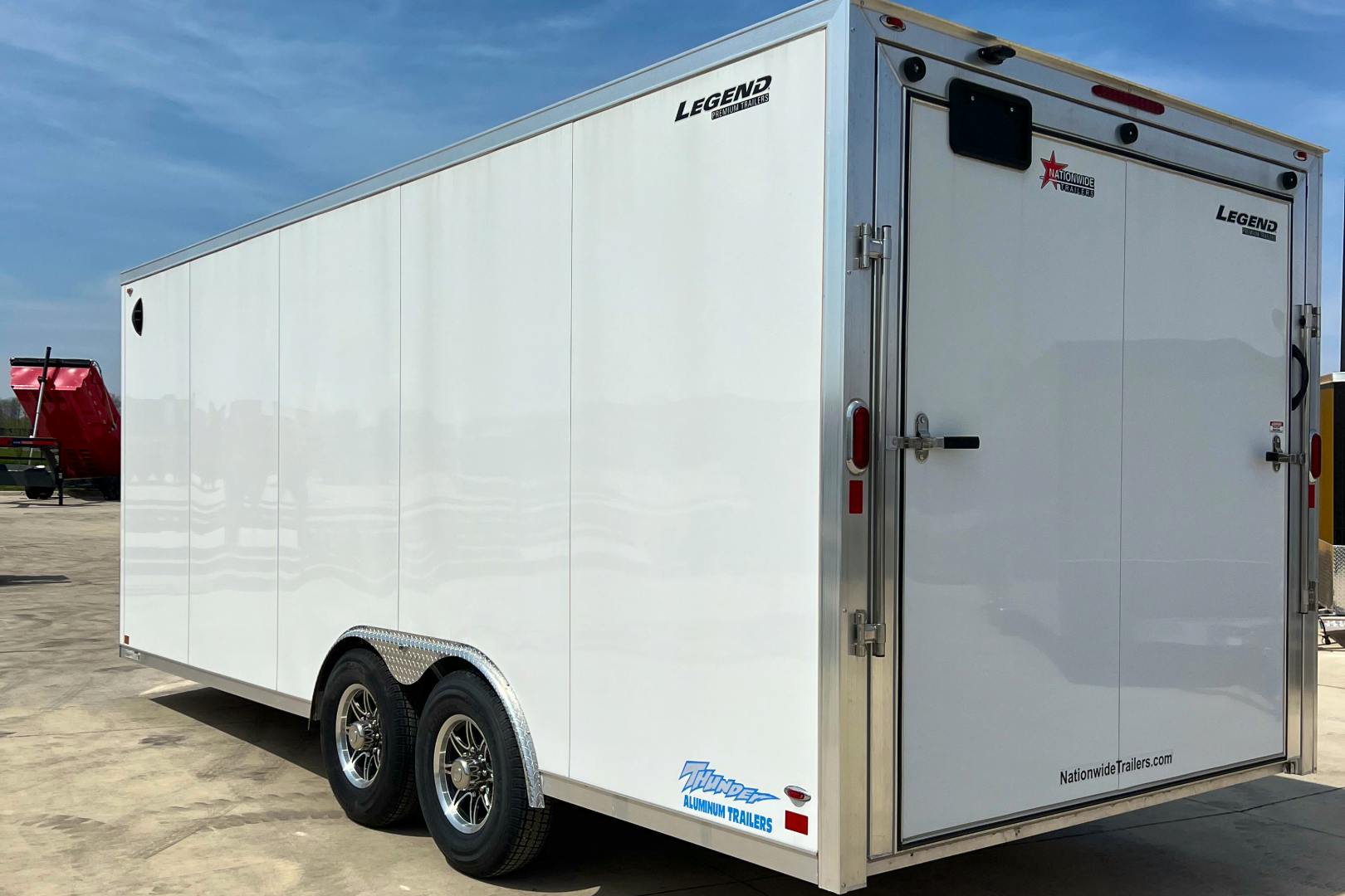 Legend 8'x20' Enclosed Cargo Trailer w/ Rear Ramp Door (C2) - Image 5
