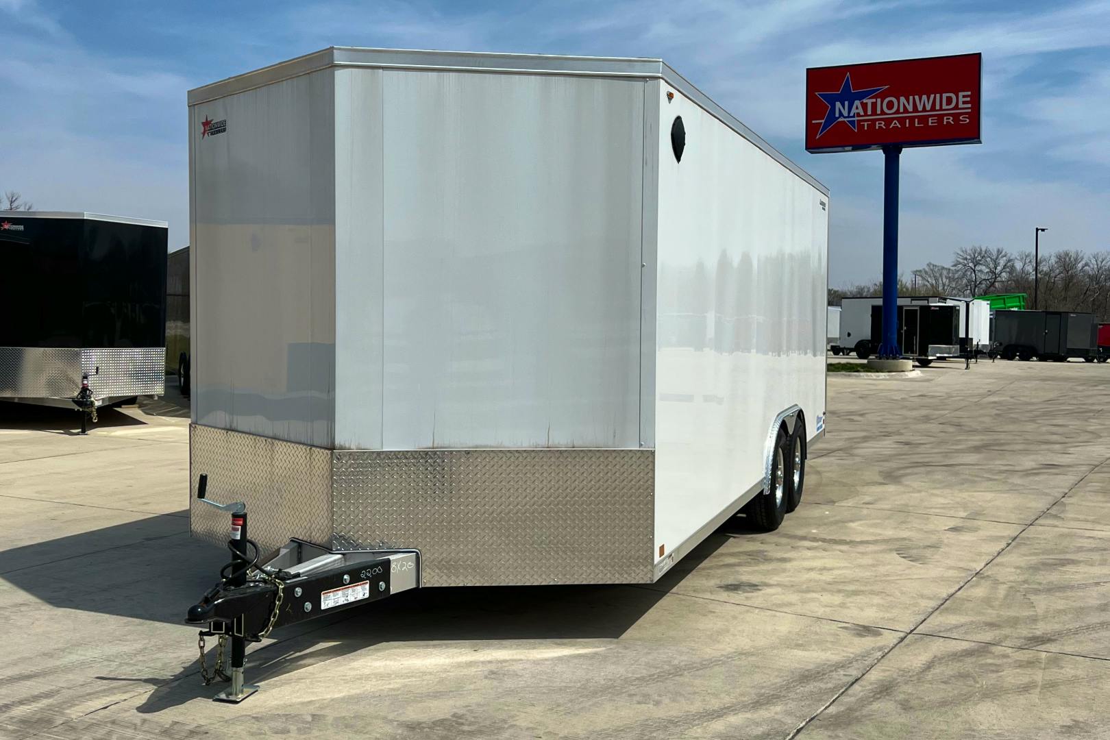 Legend 8'x20' Enclosed Cargo Trailer w/ Rear Ramp Door (C2) - Image 7