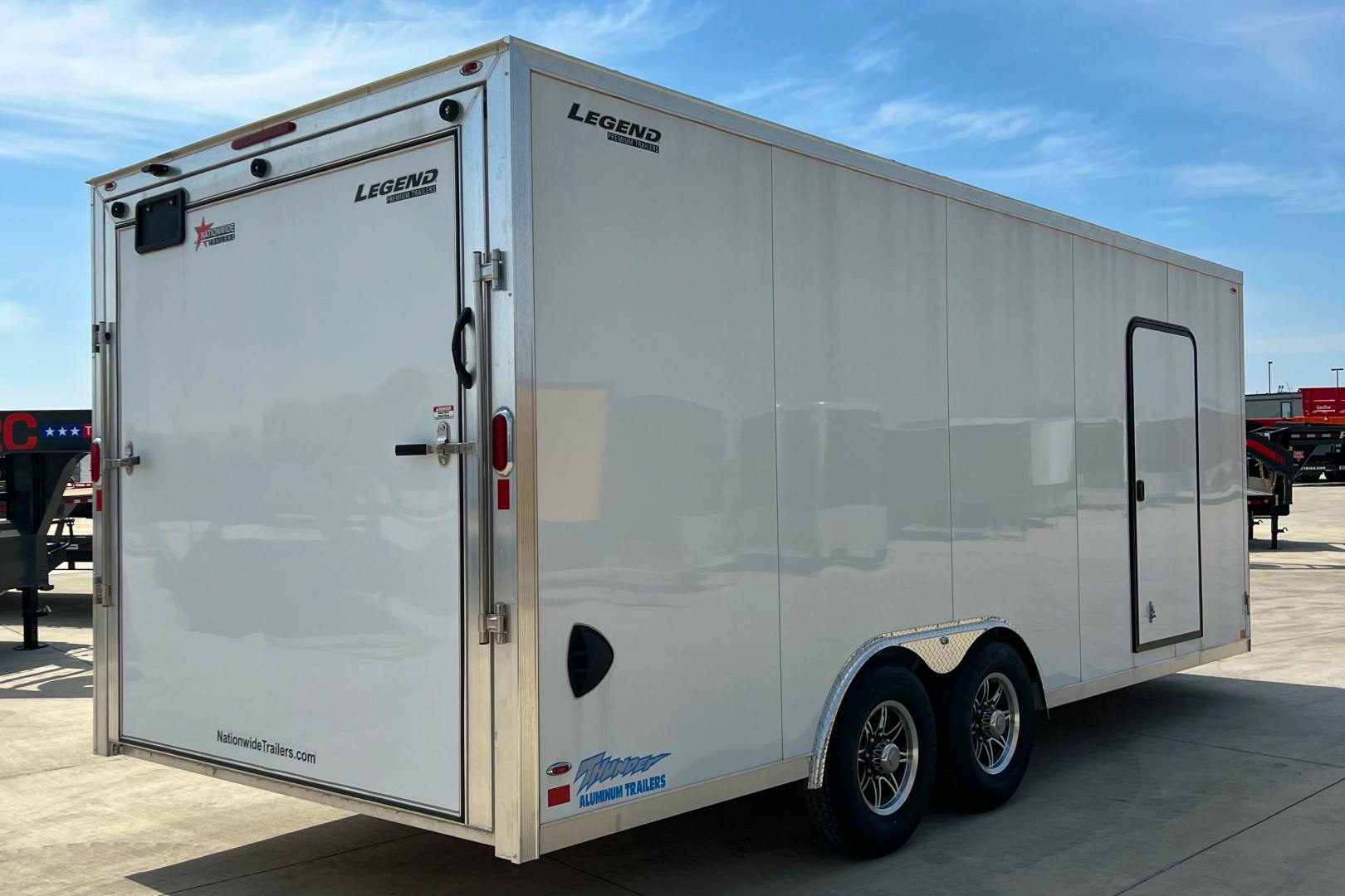Legend 8'x20' Enclosed Cargo Trailer w/ Rear Ramp Door (C2) - Image 8
