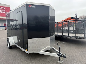 Legend 6'x12' Enclosed Cargo Trailer w/ Rear Ramp Door (C1)