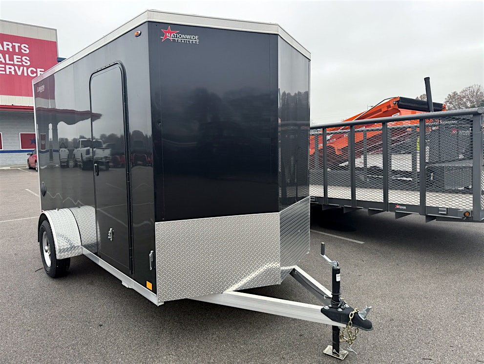 Legend 6'x12' Enclosed Cargo Trailer w/ Rear Ramp Door (C1) - Image 1