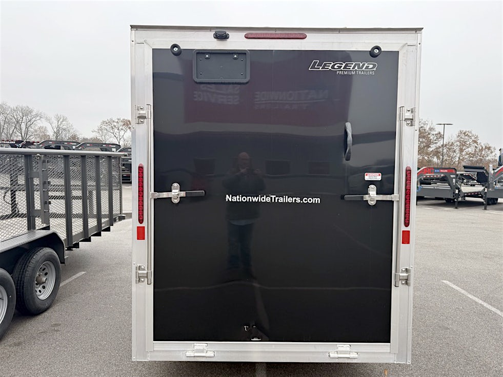 Legend 6'x12' Enclosed Cargo Trailer w/ Rear Ramp Door (C1) - Image 4