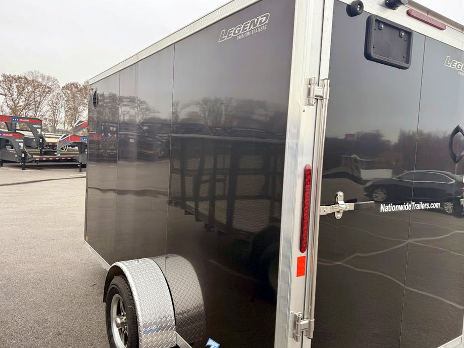 Legend 6'x12' Enclosed Cargo Trailer w/ Rear Ramp Door (C1) - Image 6