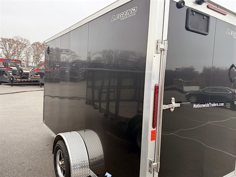 Legend 6'x12' Enclosed Cargo Trailer w/ Rear Ramp Door (C1) - Image 6