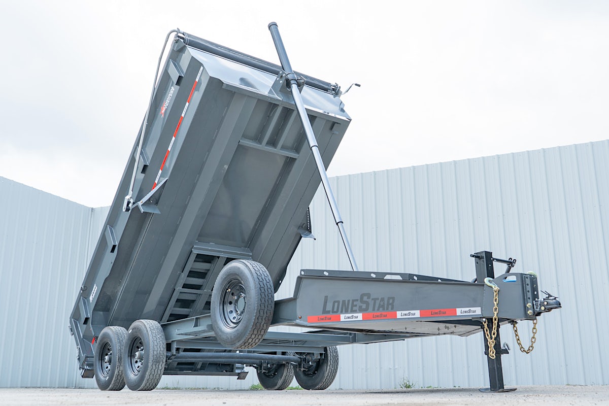 LoneStar 14'x83" Telescopic Dump Trailer w/ 3' Sides (DT) - Image 5