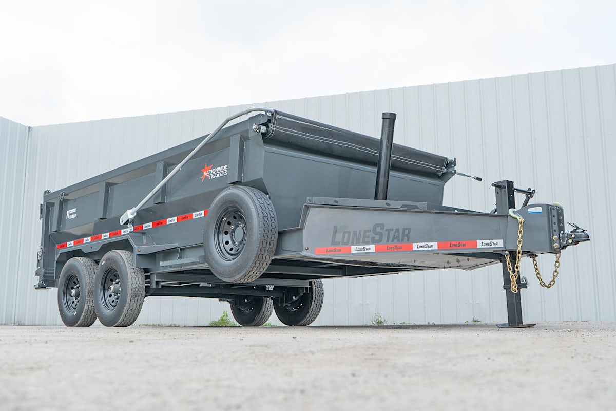 LoneStar 14'x83" Telescopic Dump Trailer w/ 3' Sides (DT) - Image 6