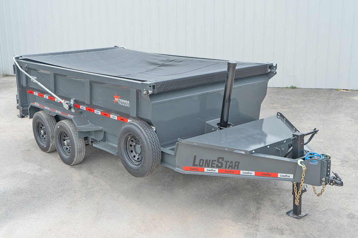 LoneStar 14'x83" Telescopic Dump Trailer w/ 3' Sides (DT) - Image 7