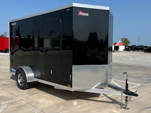 Legend 6'x12' Enclosed Cargo Trailer w/ Rear Ramp Door (C1)