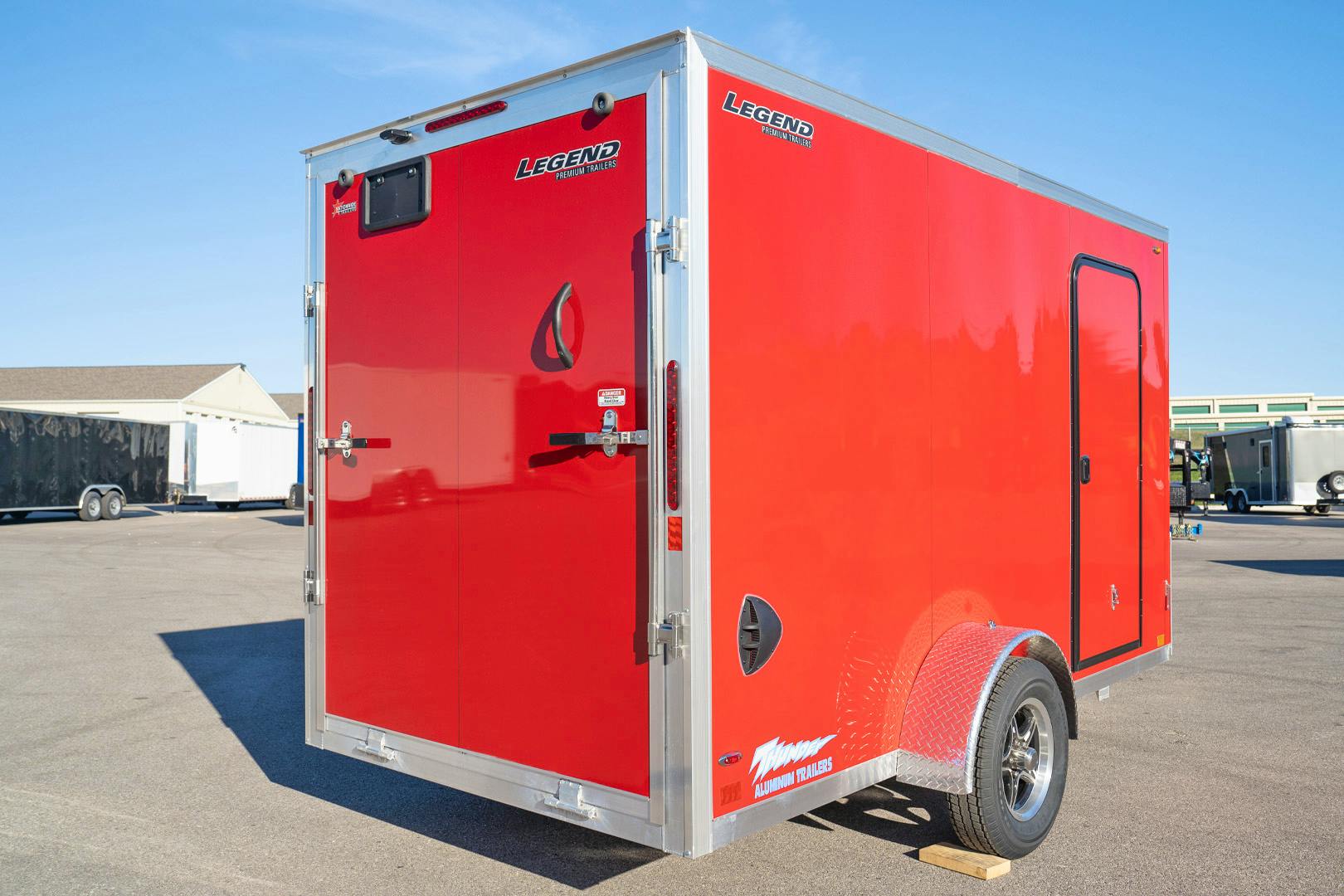 Legend 6'x12' Enclosed Cargo Trailer w/ Rear Ramp Door (C1) - Image 10