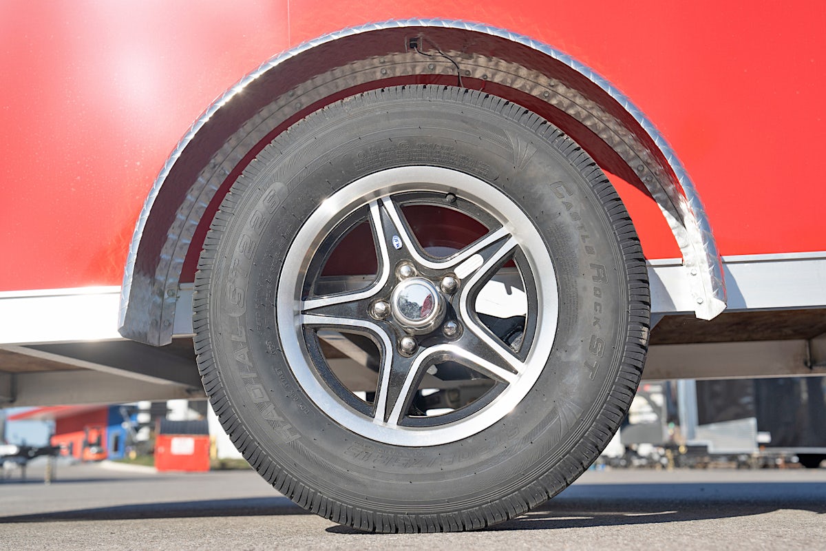 Legend 6'x12' Enclosed Cargo Trailer w/ Rear Ramp Door (C1) - Image 8