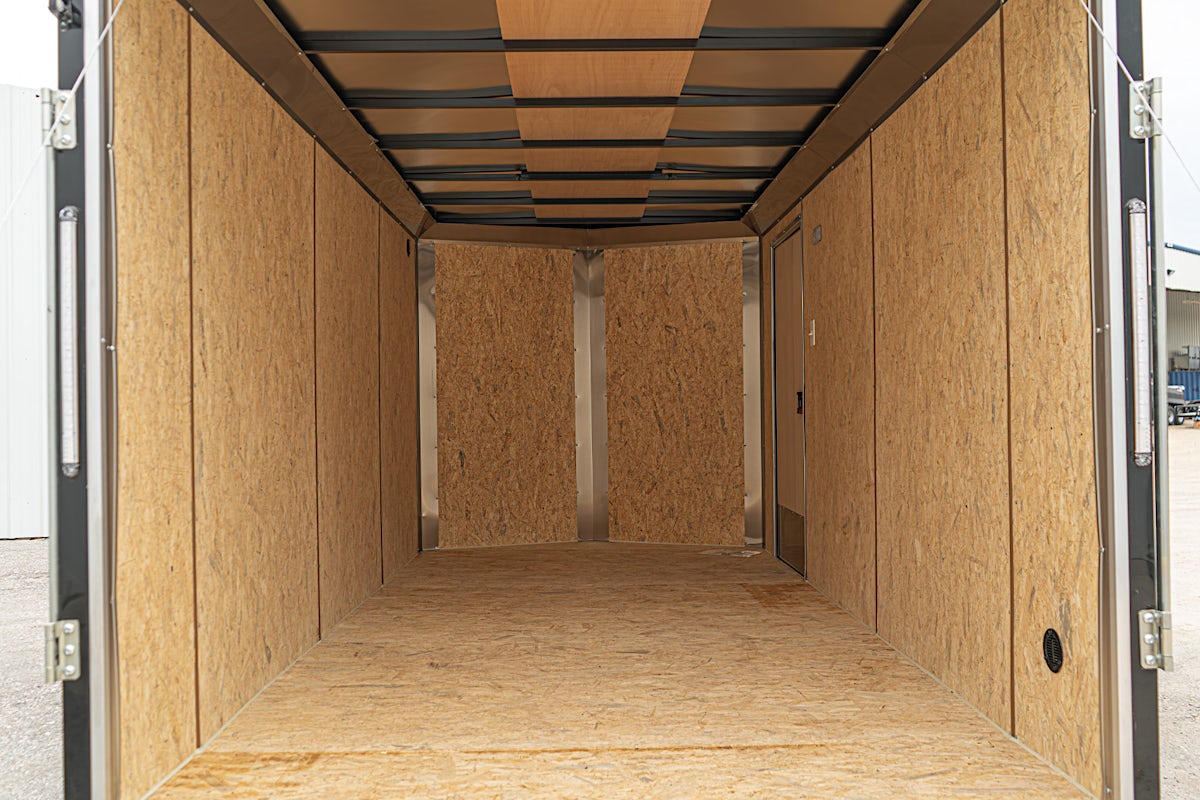 Compass 7'x14' Enclosed Cargo Trailer w/ Rear Ramp Door (C2) - Image 13