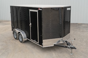 Compass 7'x14' Enclosed Cargo Trailer w/ Rear Ramp Door (C2)
