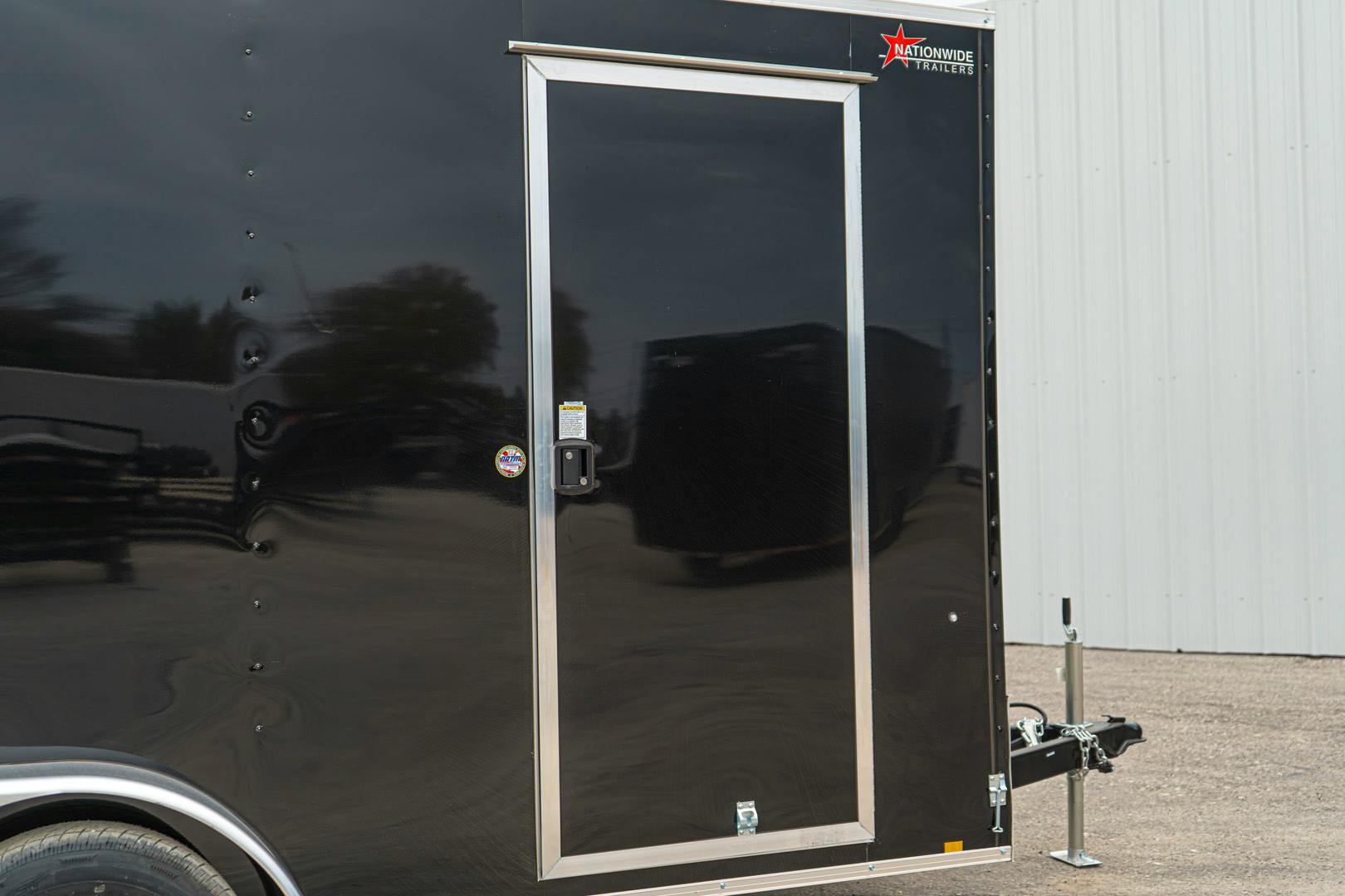 Compass 7'x14' Enclosed Cargo Trailer w/ Rear Ramp Door (C2) - Image 6