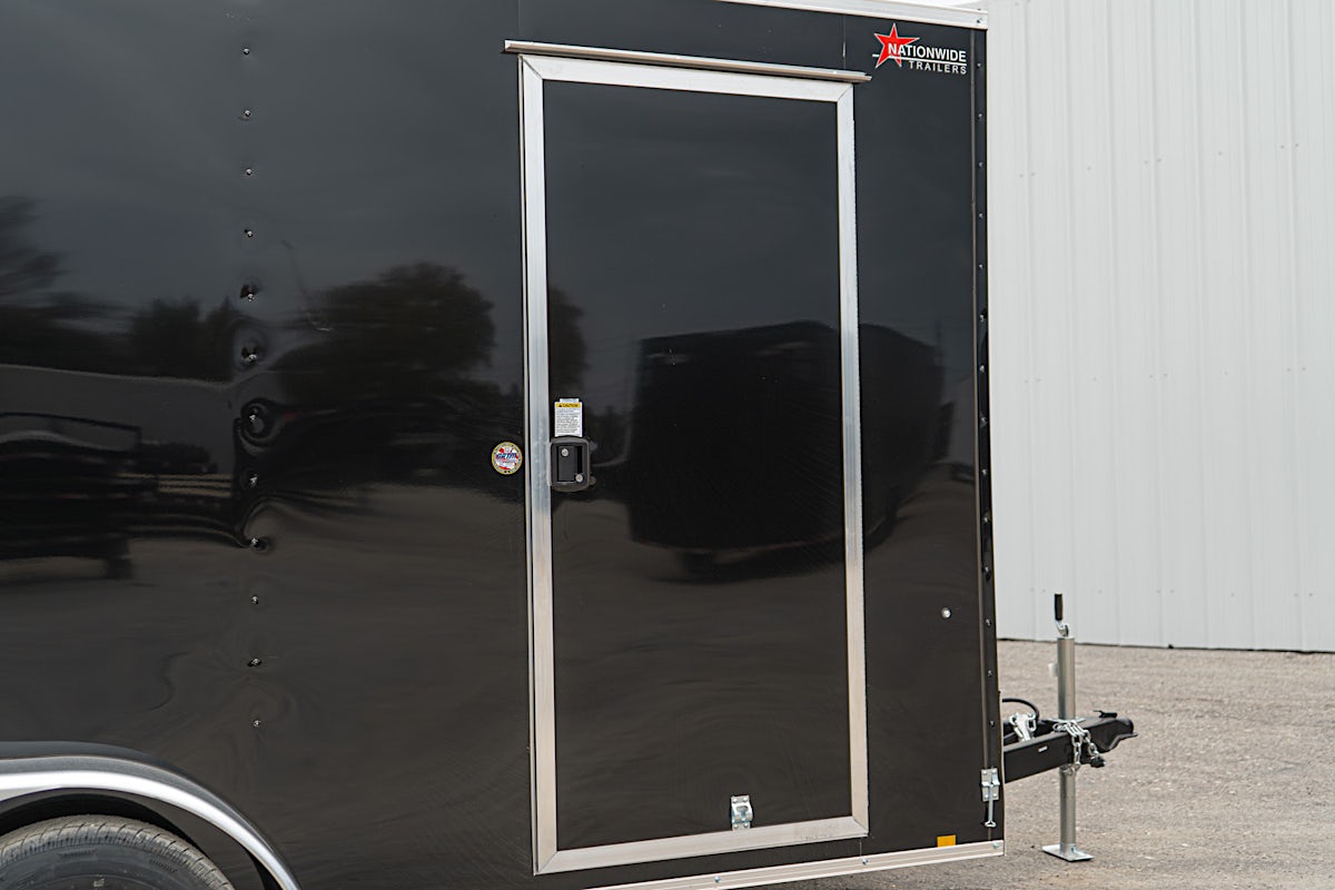 Compass 7'x14' Enclosed Cargo Trailer w/ Rear Ramp Door (C2) - Image 6