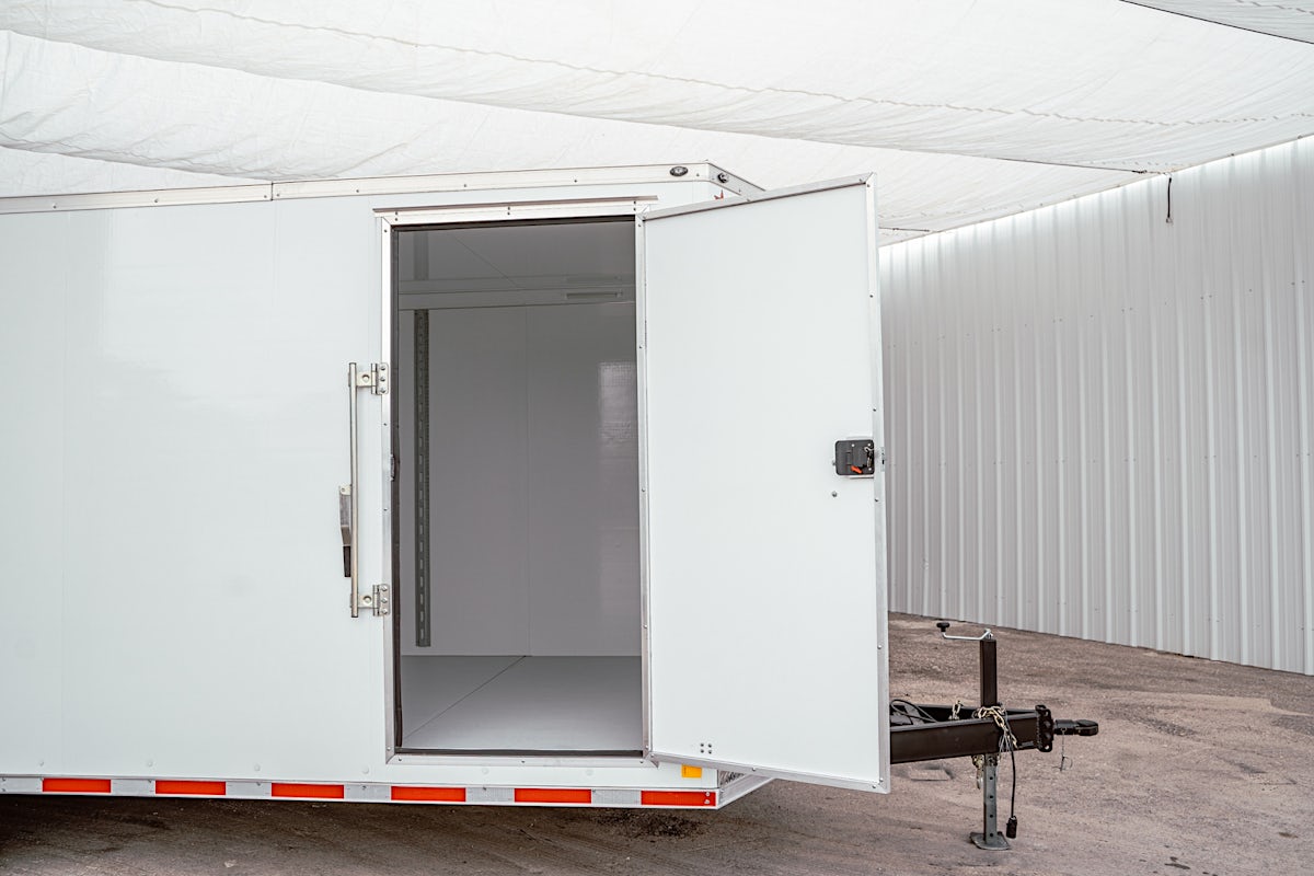 CellTech 8.5'x20' All-Steel Enclosed Cargo Trailer w/ Rear Barn Doors (C2) - Image 5