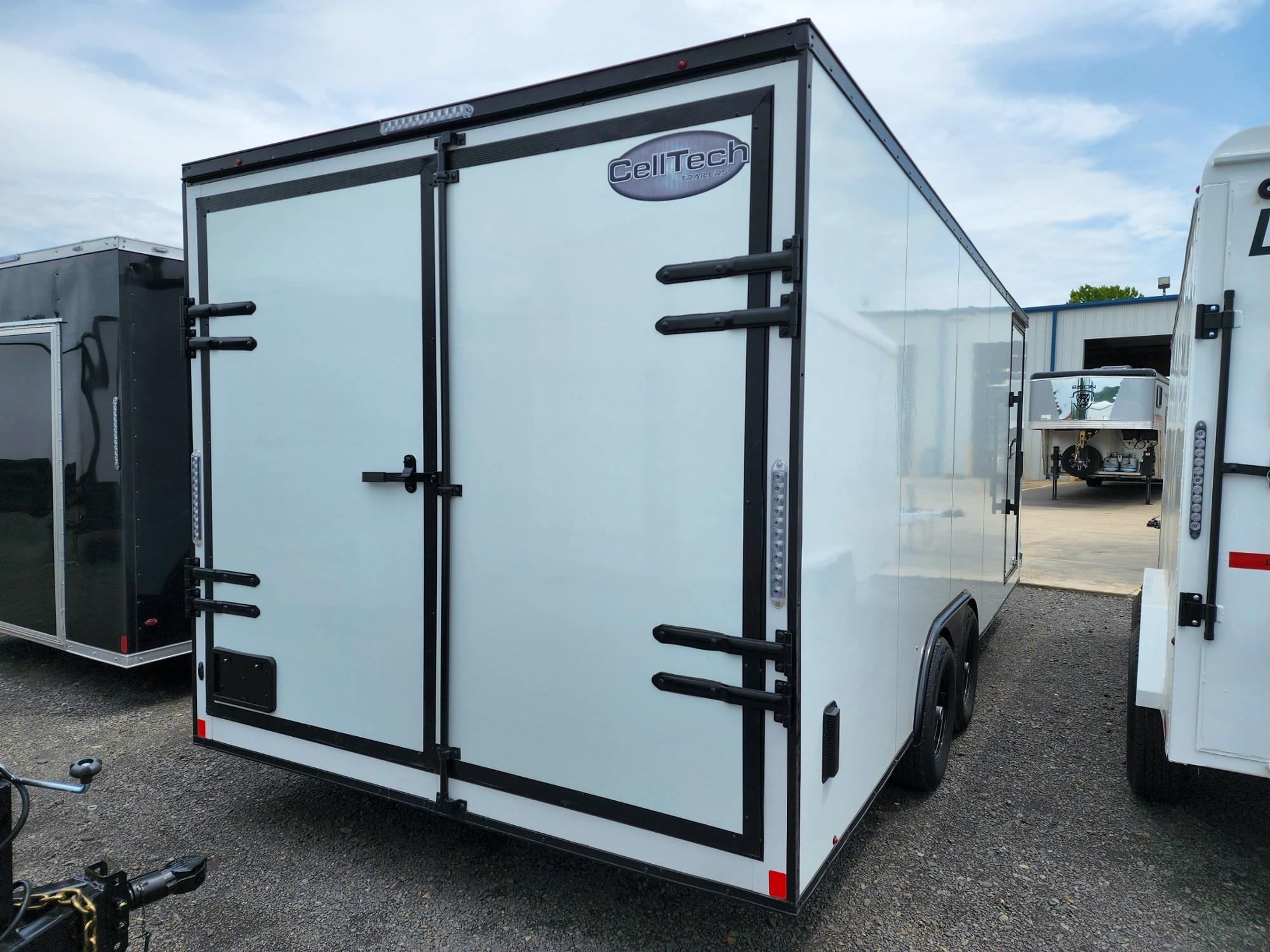 CellTech 8.5'x20' All-Steel Enclosed Cargo Trailer w/ Rear Barn Doors (C2) - Image 5