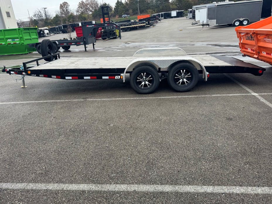 PJ Trailers 18'x83" 5" Channel Car Trailer (C5) - Image 2