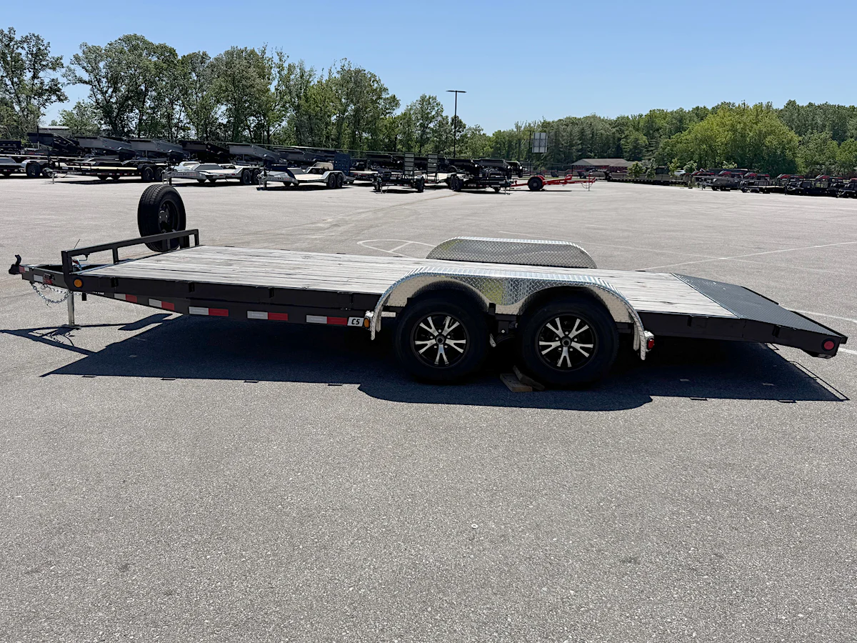 PJ Trailers 18'x83" 5" Channel Car Trailer (C5) - Stock #72584 - Image 1 of 3 PJ Trailers 18'x83" 5" Channel Car Trailer (C5) - Stock #72584 - Image 1 of 3